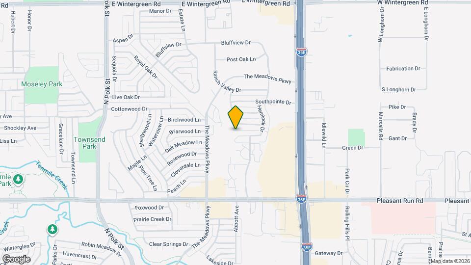 1103 Hemlock Ct Map and Location Details