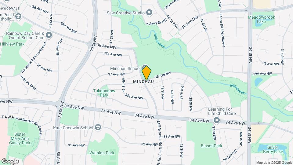 4227 36 Av NW Map and Location Details