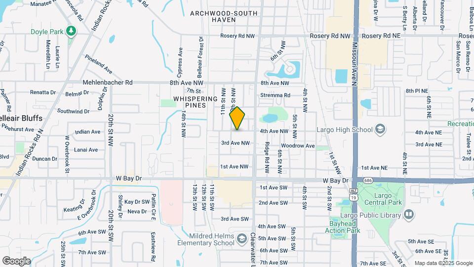 831 4th Ave NW Map and Location Details