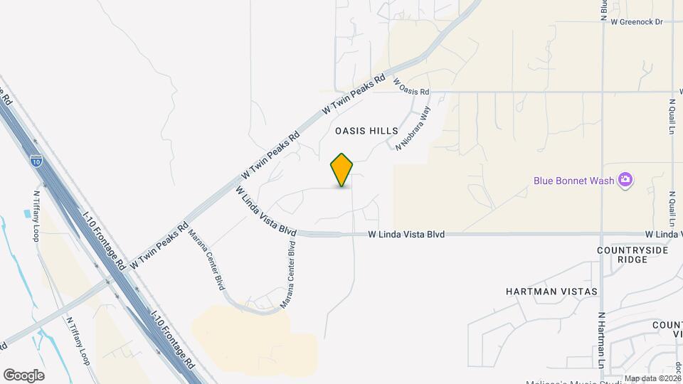 6135 W Calle Bilboa Map and Location Details