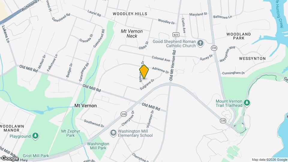 8901 Beauchamp Dr Map and Location Details