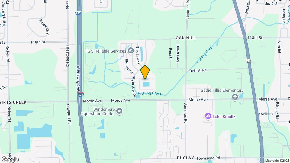 6606 Gentle Oaks Dr N Map and Location Details