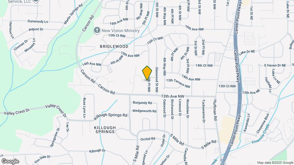 1328 5th Pl NW Map and Location Details