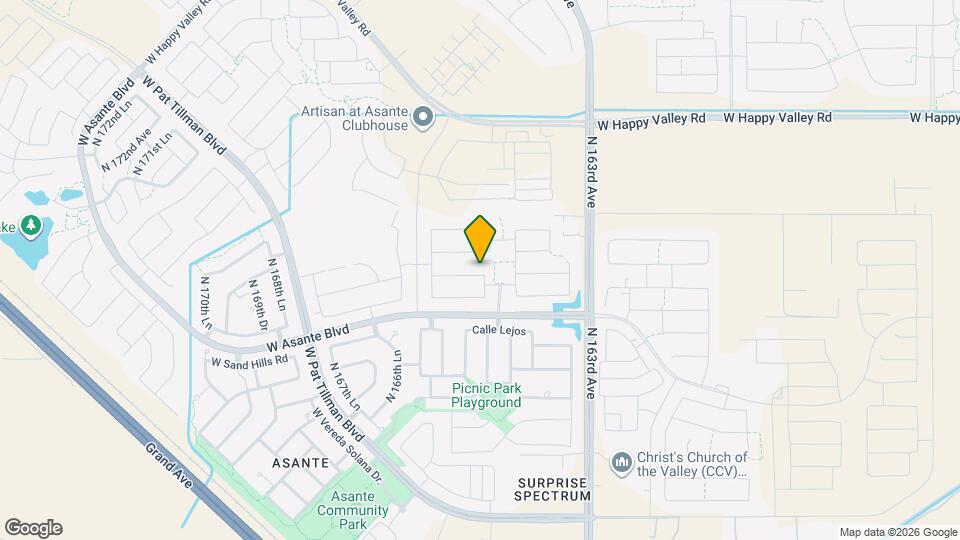 16514 W Charlotte Dr Map and Location Details