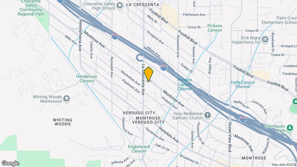 2748 Montrose Ave Map and Location Details