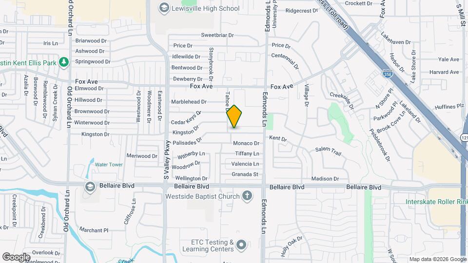 1273 Palisades Dr Map and Location Details