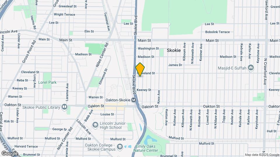 8140 Keating Ave Map and Location Details