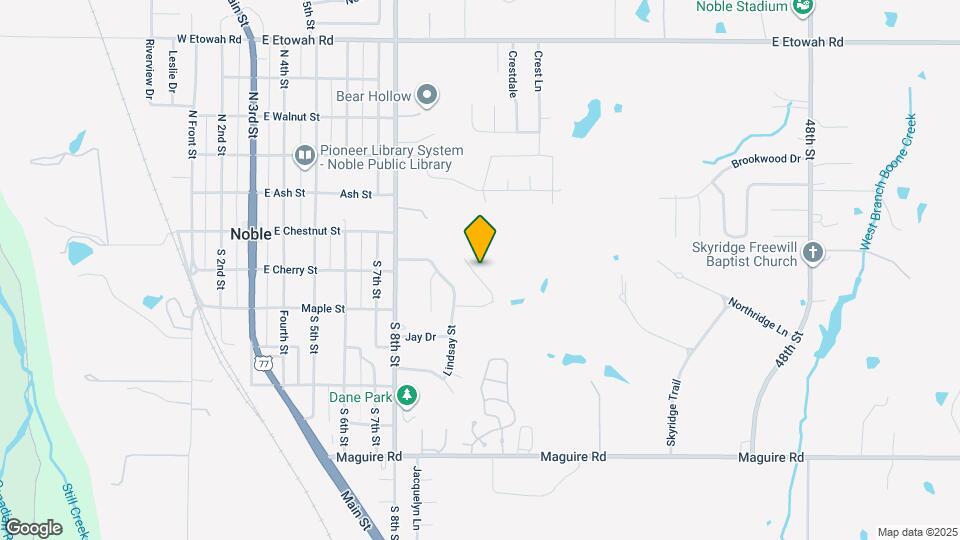 831 Highgarden Cir Map and Location Details