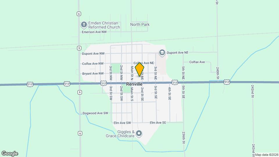 108 2nd St NE, Unit 2 Map and Location Details