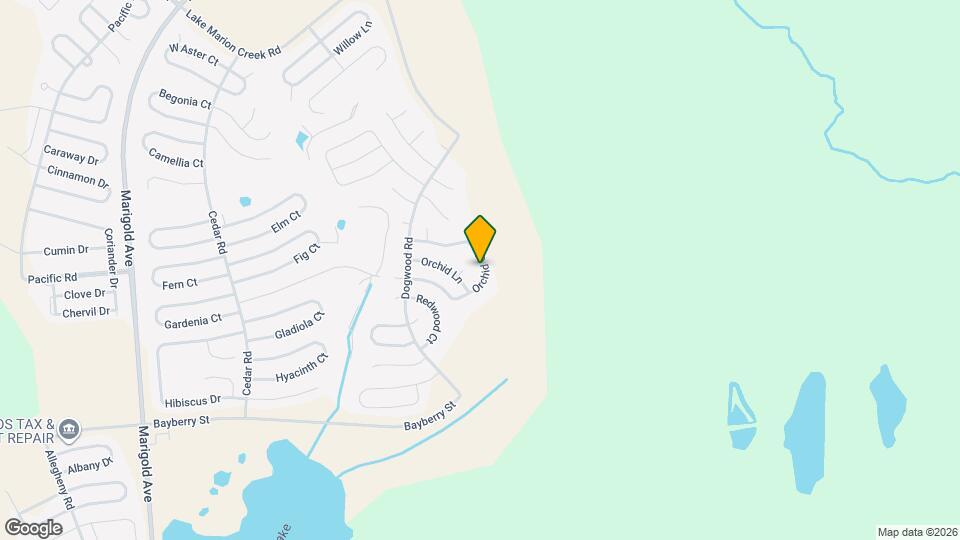 56 Orchid Ct Map and Location Details