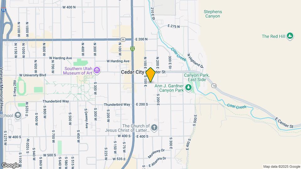 168 E 70 S, Unit A Map and Location Details