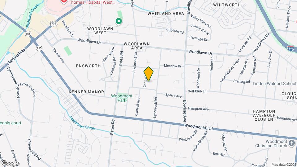 712 Cantrell Ave Map and Location Details