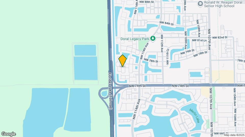 7673 NW 116th Ave Map and Location Details
