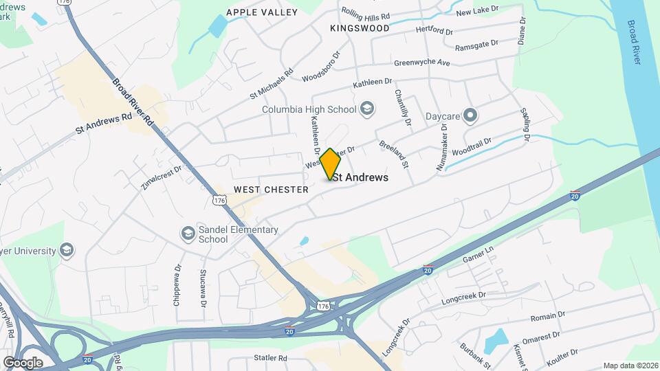 129 St Andrews Pl Dr Map and Location Details