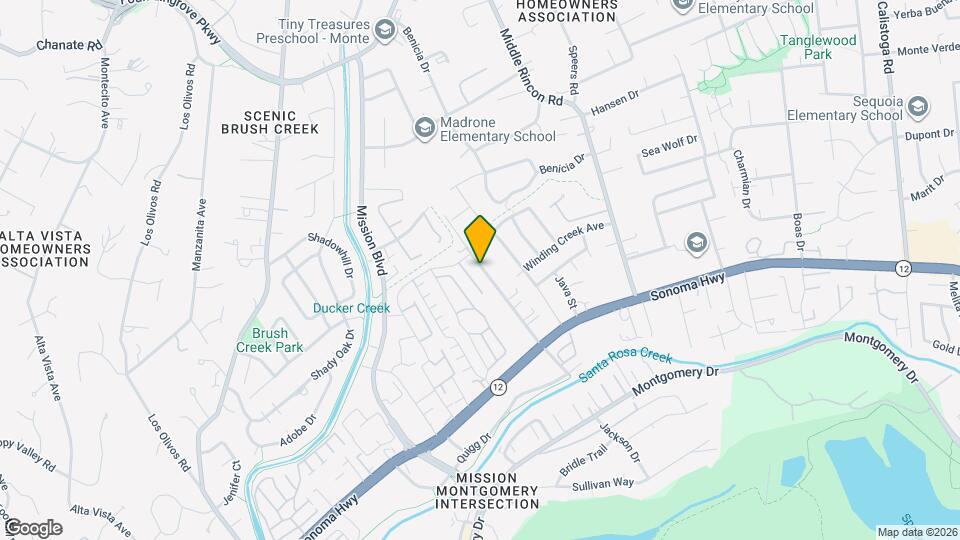 310 Hansbery Way Map and Location Details