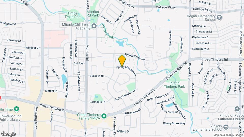 4211 Spring Meadow Ln Map and Location Details