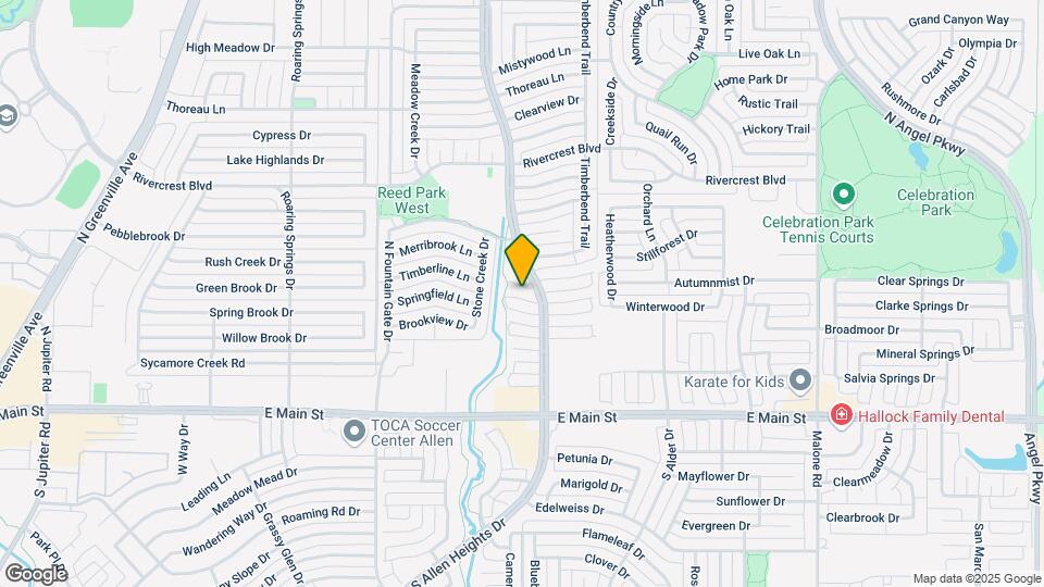 1205 Creekwood Ct Map and Location Details