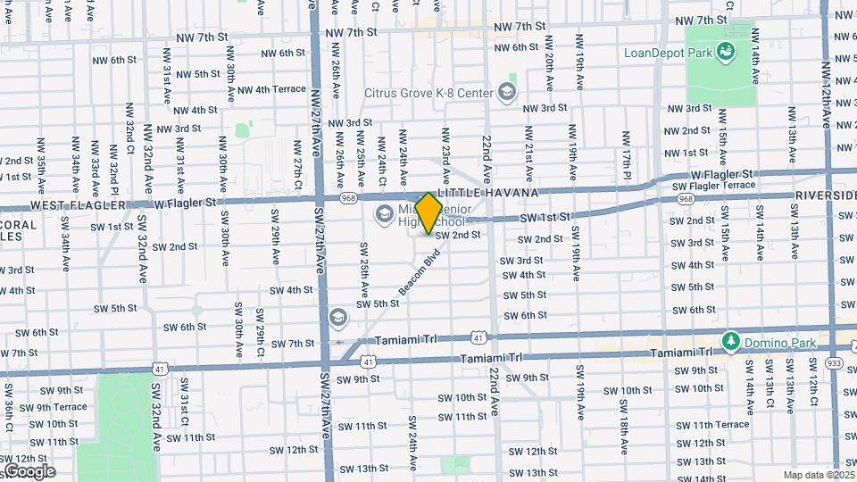 2350 SW 2nd St Map and Location Details