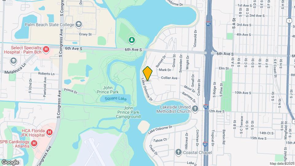 2840 Lake Osborne Dr Map and Location Details