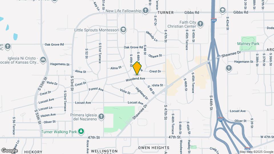 4818 Woodend Ave Map and Location Details