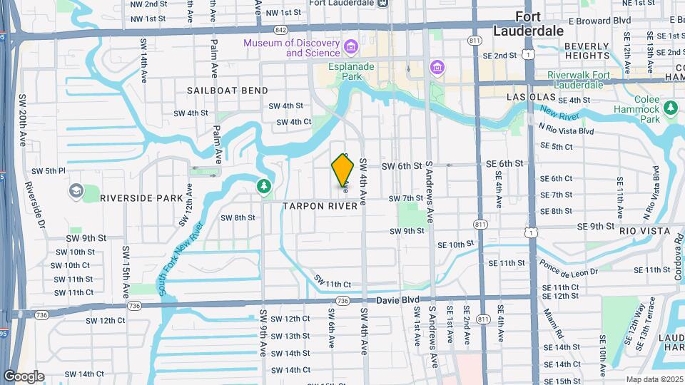 639 SW 5th Ave Map and Location Details
