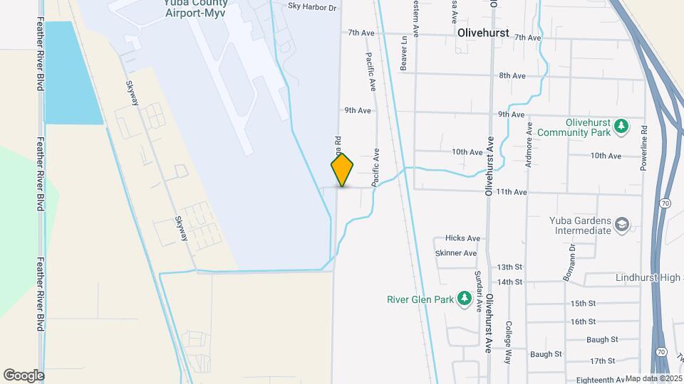 4633 Arboga Rd Map and Location Details