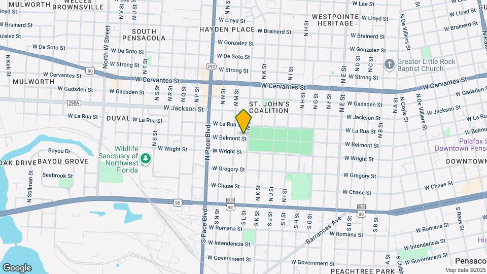 1804 W Belmont St Map and Location Details