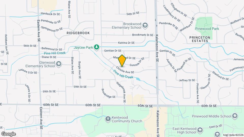 5796 Christie Ave SE Map and Location Details