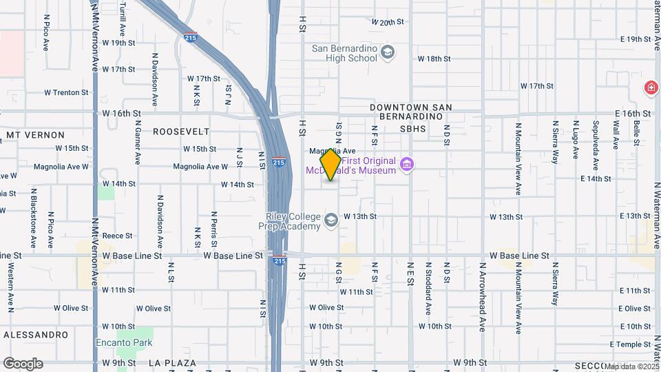 706-734 W Virginia Ave Map and Location Details