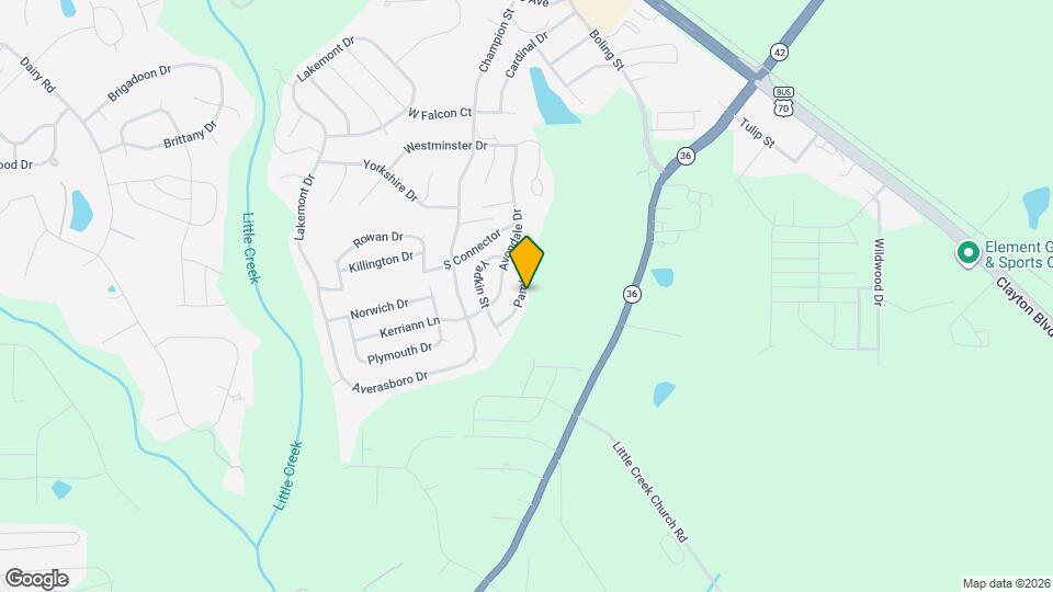 169 Pamlico Dr Mapa y Detalles de la Ubicación