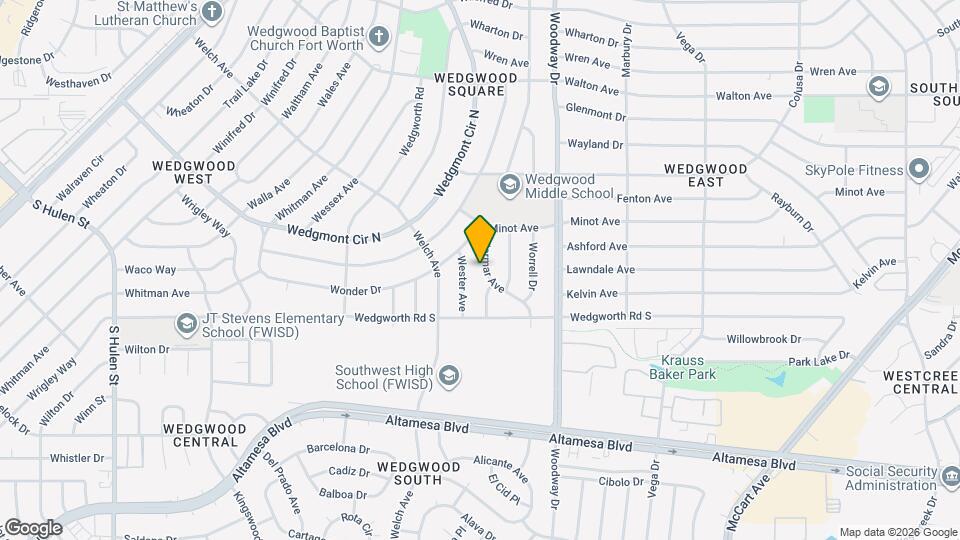 6024 Wormar Ave Map and Location Details