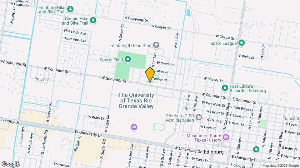 805 N Clarence Ave Map and Location Details