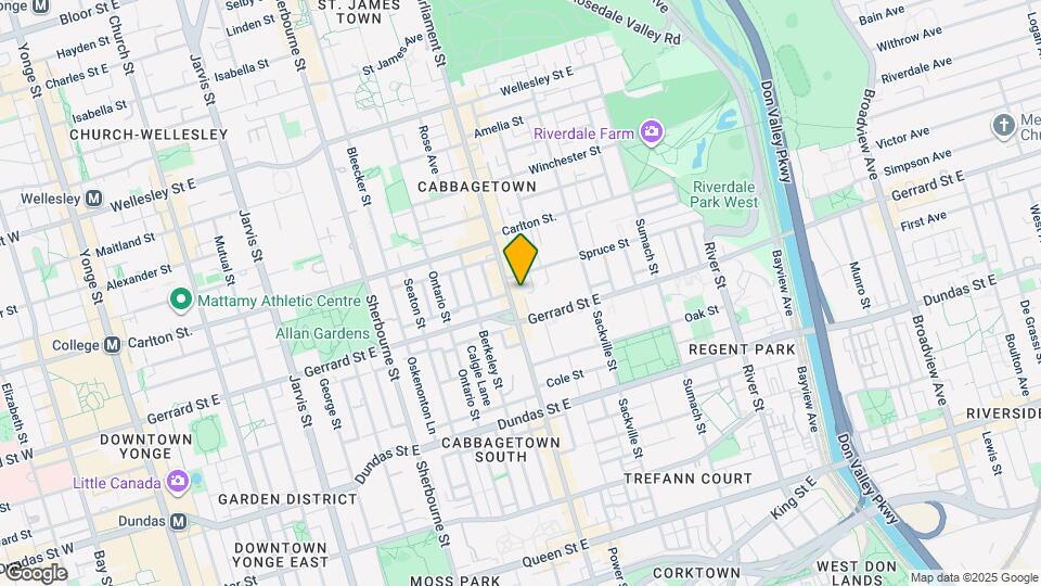 425-431 Parliament St Map and Location Details