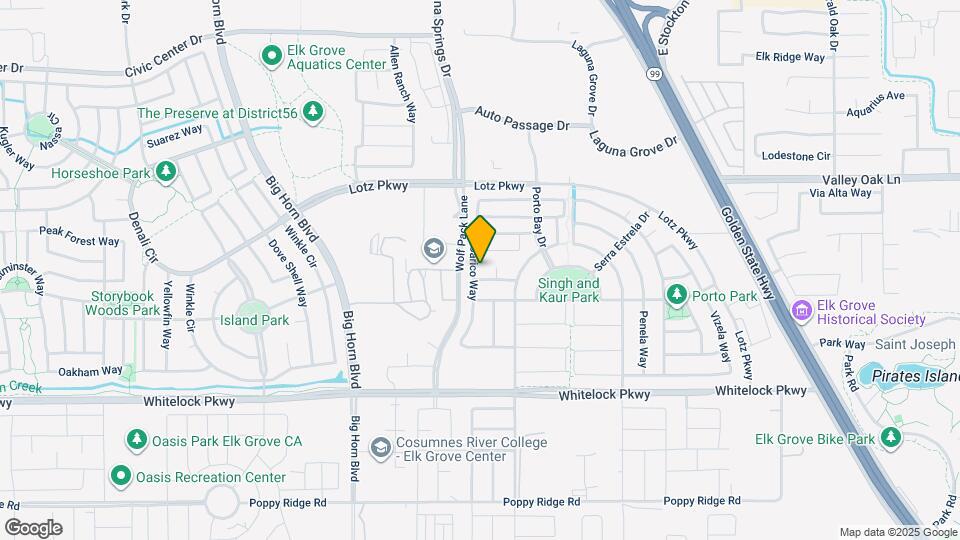 9901 Carico Way Map and Location Details