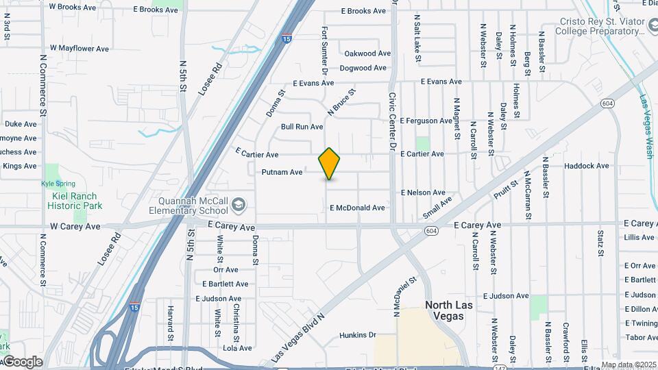 1300 E Nelson Ave Map and Location Details