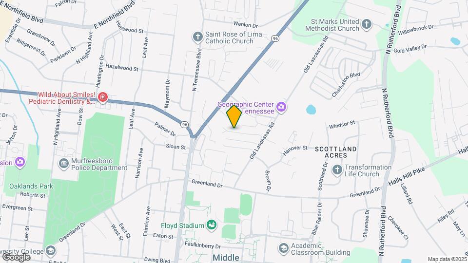 1505 Center Pointe Dr Map and Location Details