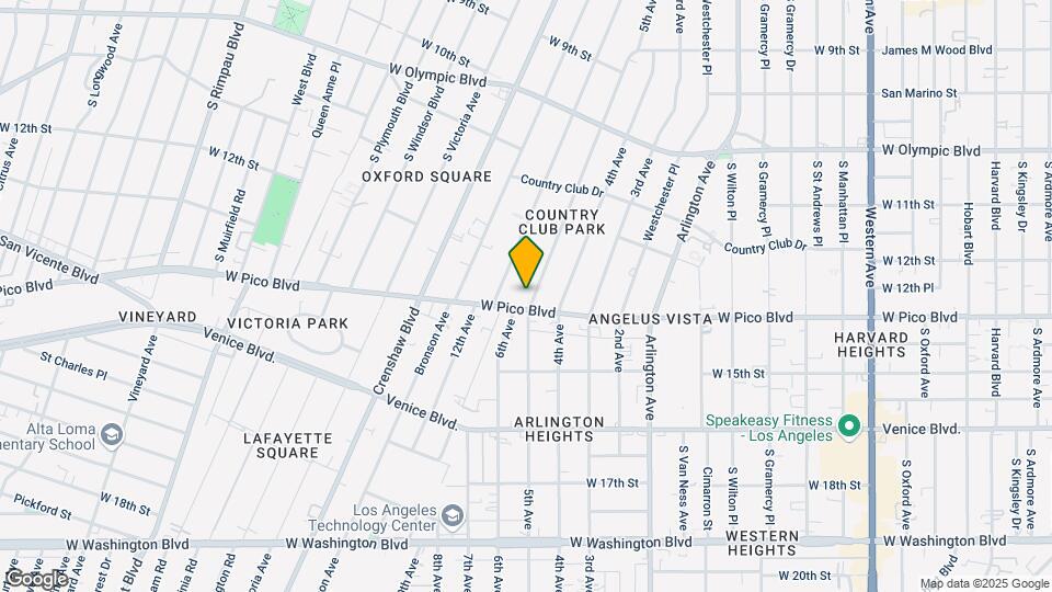 1277 5th Ave Mapa y Detalles de la Ubicación