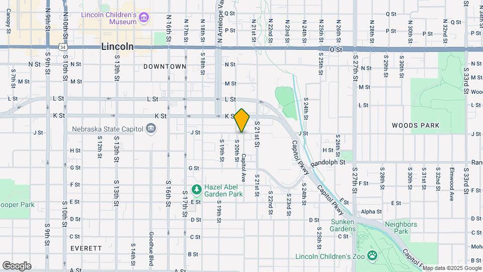 2015 J St Map and Location Details
