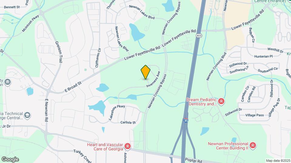 205 Inverness Ave Map and Location Details