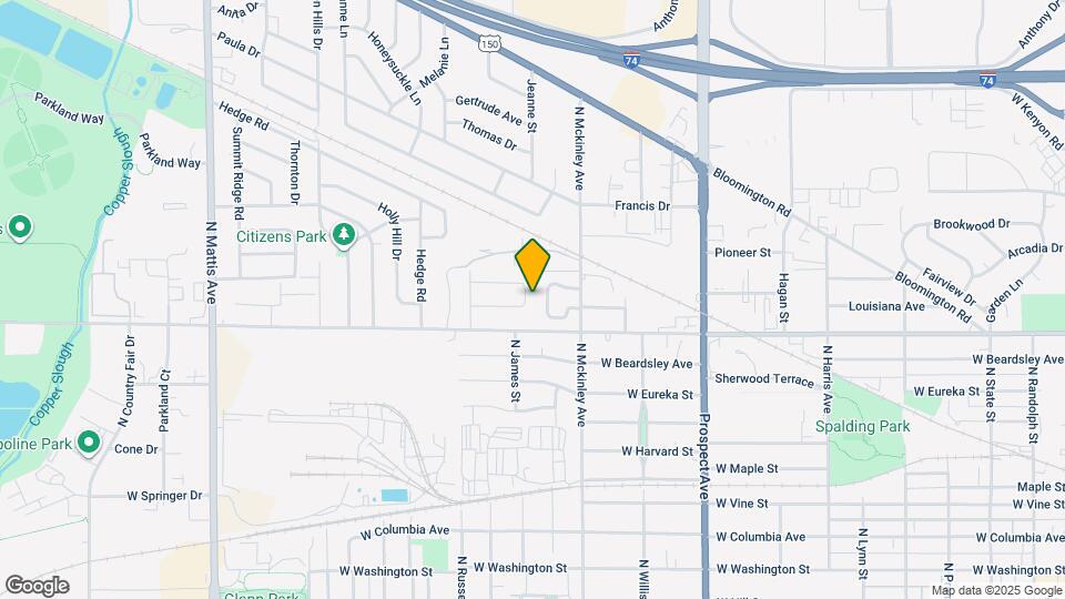 1117 Northwood Dr S Mapa y Detalles de la Ubicación