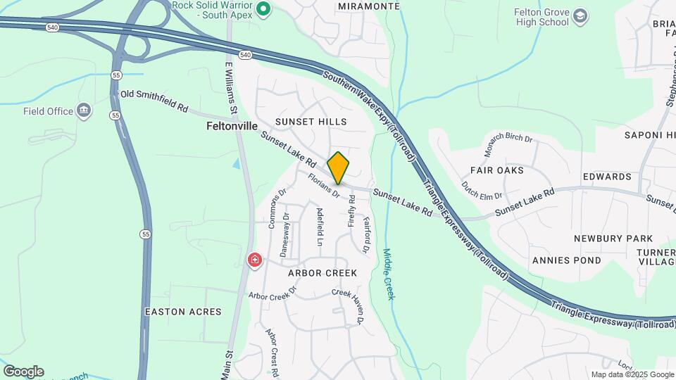 151 Florians Dr Map and Location Details