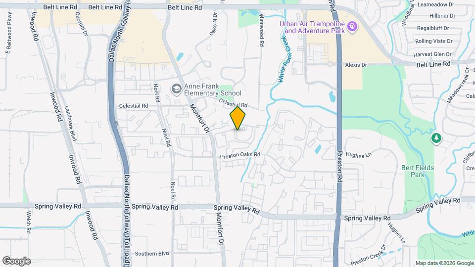 14332 Montfort Dr, Unit 04203 Map and Location Details