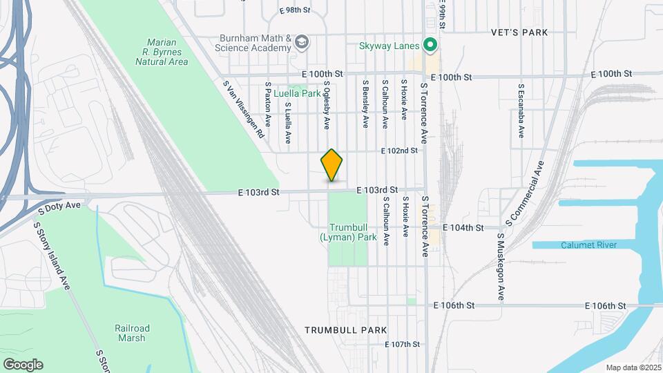 2400 E 103rd St Map and Location Details