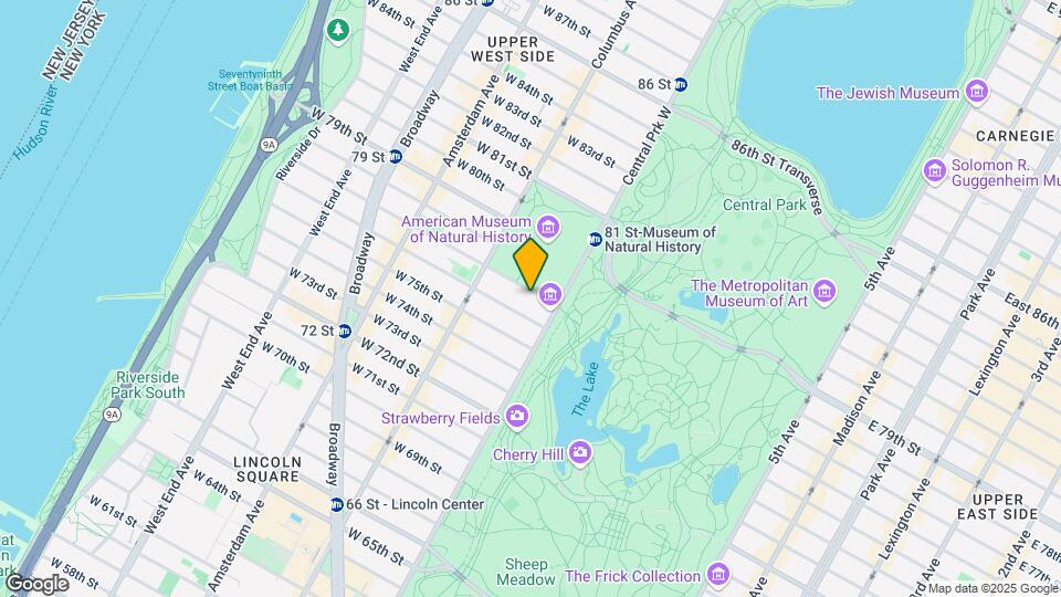 6-16 W 77th St Map and Location Details