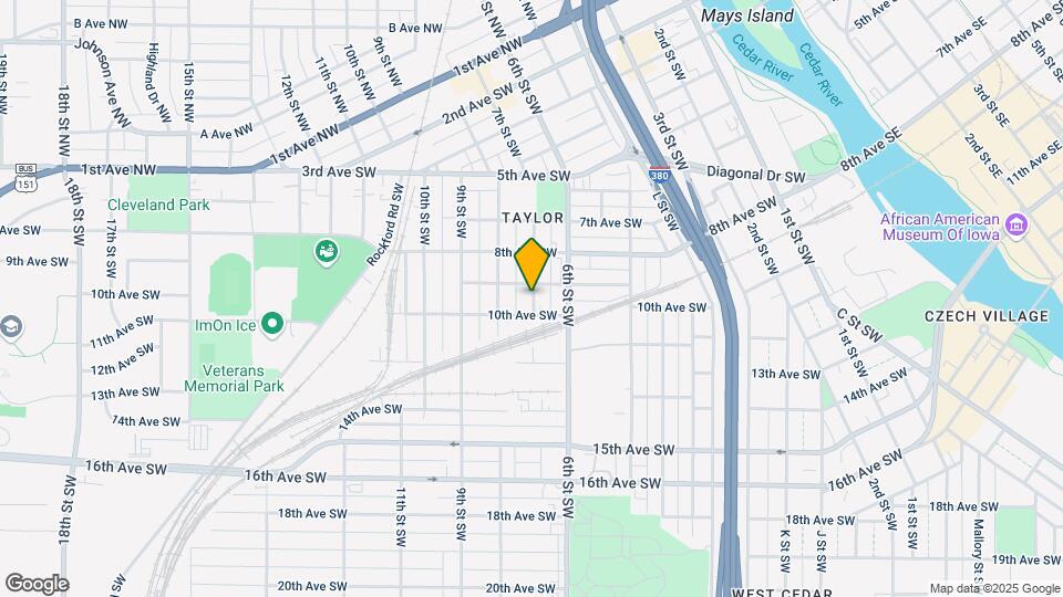 914 7th St SW Map and Location Details