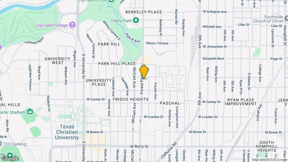 2609 Forest Park Blvd Map and Location Details