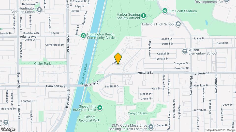 2165 Canyon Dr Mapa y Detalles de la Ubicación