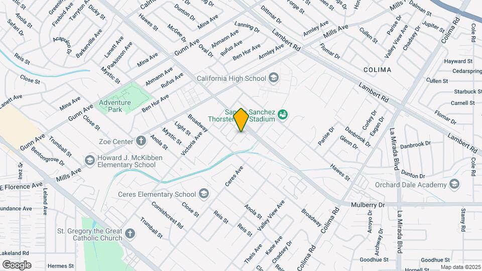 10215 Ruoff Ave Mapa y Detalles de la Ubicación