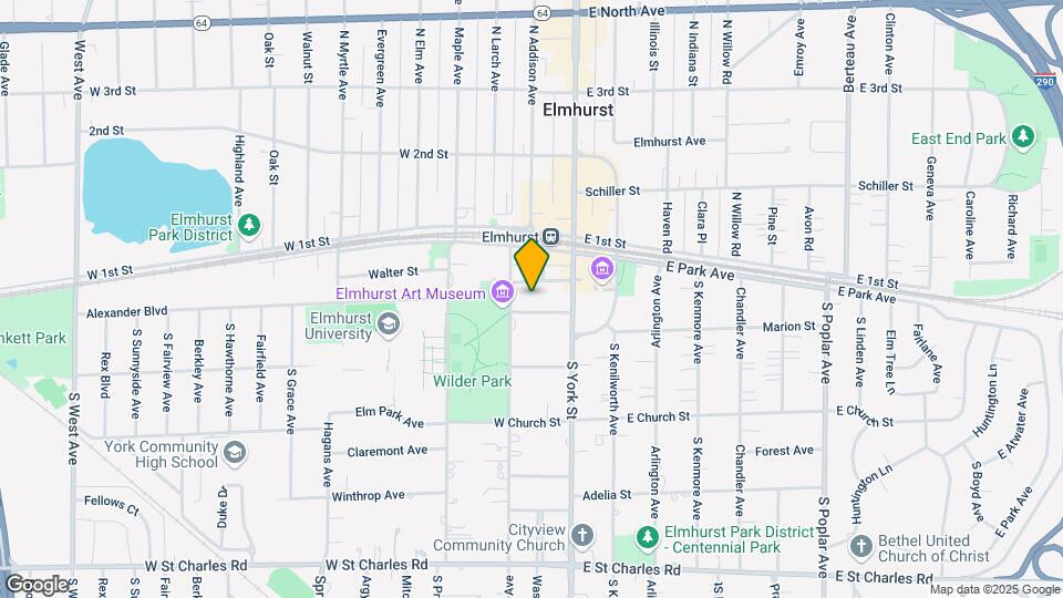 129-133 W Virginia St Map and Location Details