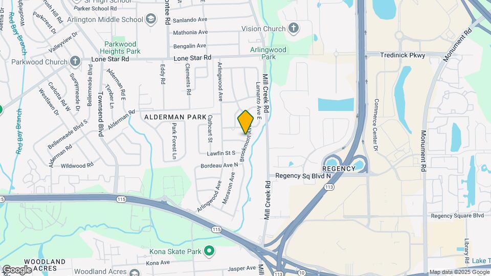 1118 Brookmont Ave E Map and Location Details